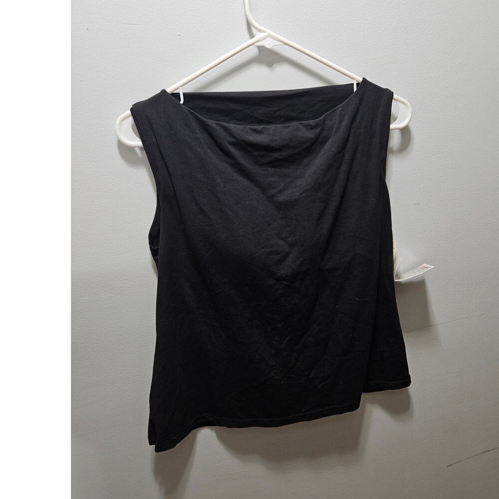 Y2K / 2000s Norm Thompson Perfect-Fit Cami 34C Black Underwire Built-In Bra NWT